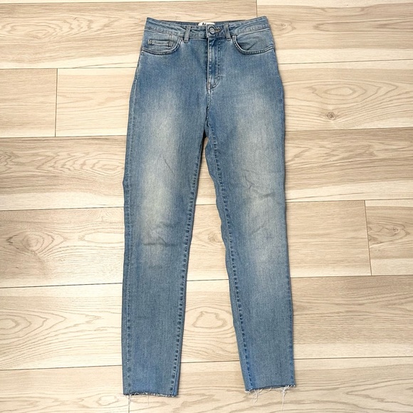 Acne Studios Pin Free LT Vintage Women's 28/32 Blue Denim Jeans - Picture 1 of 6